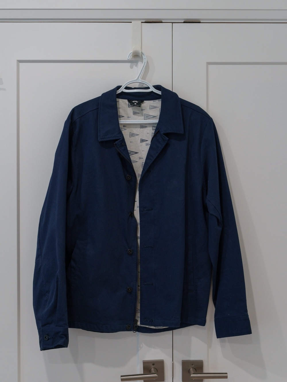 Nike Men's Deep Navy Lightweight Shirt Jacket